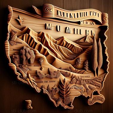 3D model Murrieta in the United States (STL)